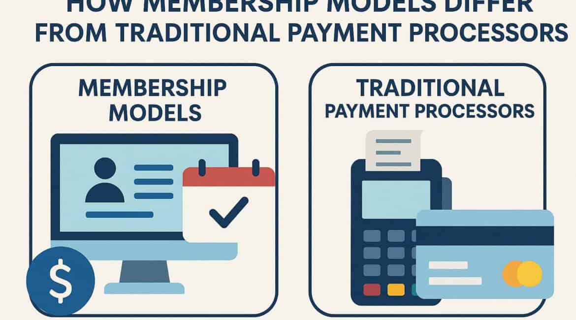 How Membership Models Differ From Traditional Payment Processors