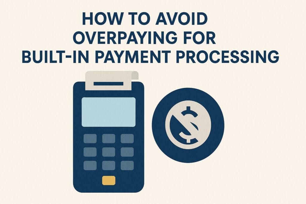 How to Avoid Overpaying for Built-In Payment Processing