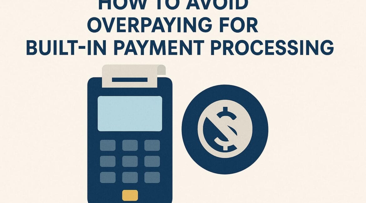 How to Avoid Overpaying for Built-In Payment Processing