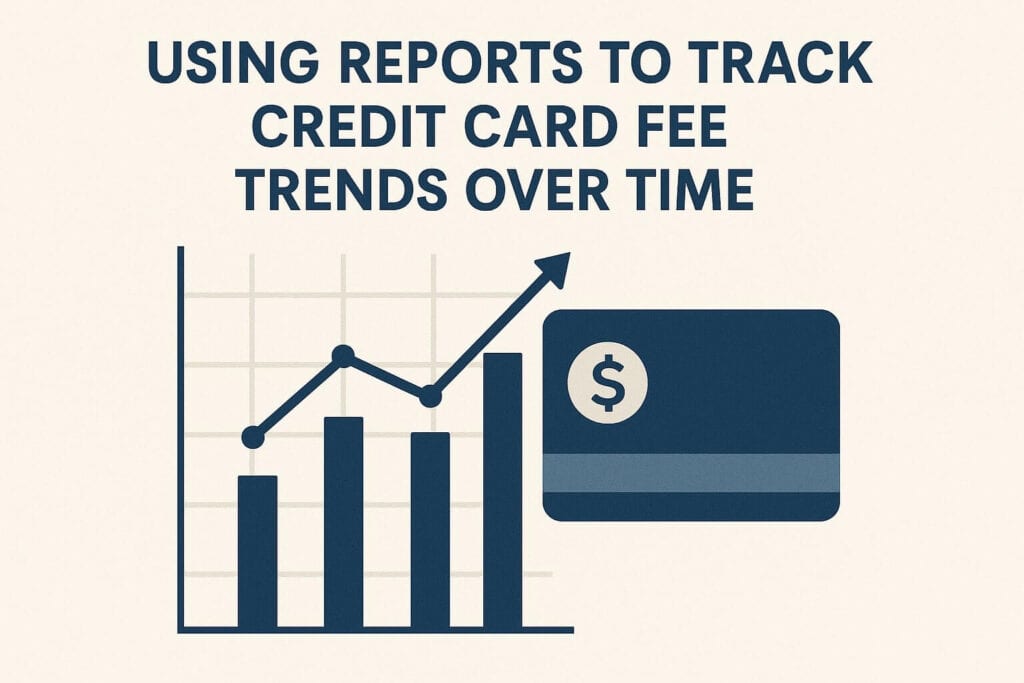 Using Reports to Track Credit Card Fee Trends Over Time