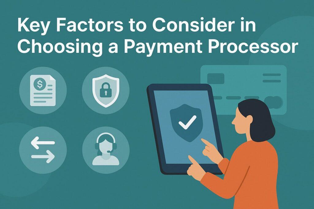 Key Factors to Consider in Choosing a Payment Processor